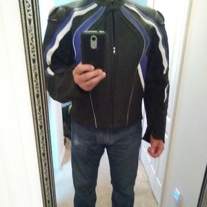 Frank Thomas Motorcycle Leather Jacket